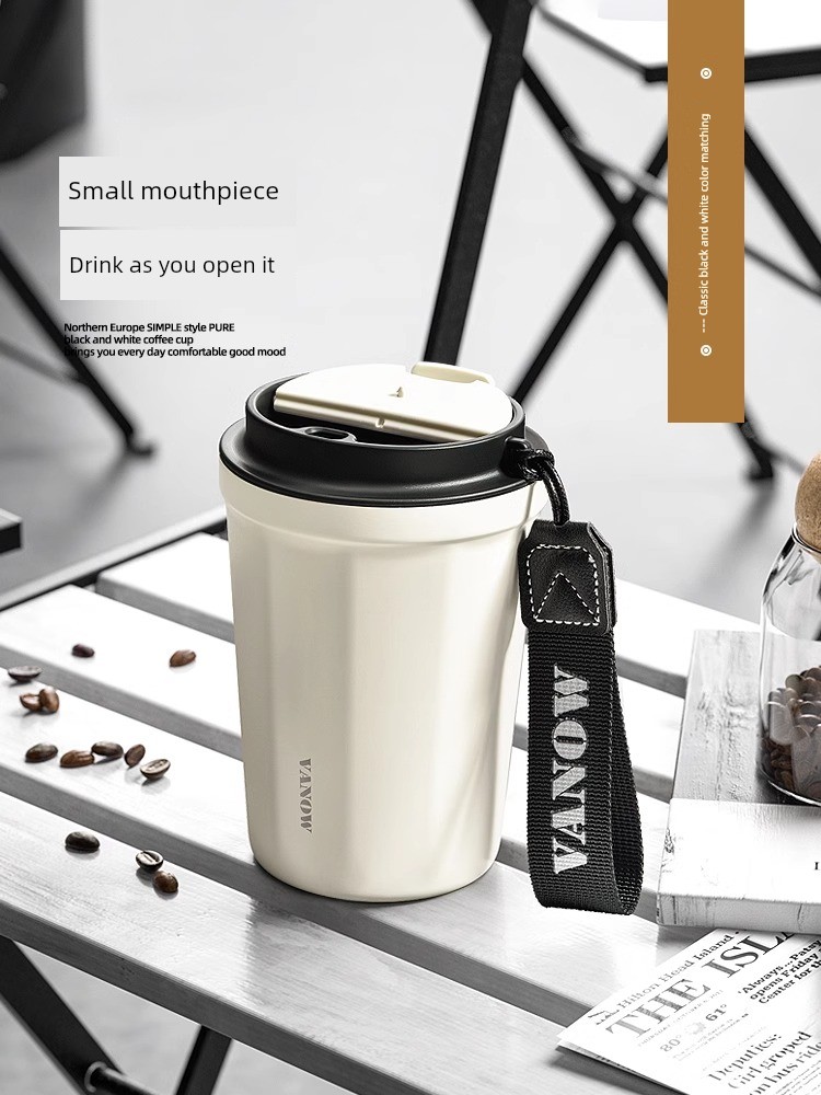 Vanow Women's Day Birthday Gift for Boyfriends and Girlfriends Ceramic Inner Pot Gift Box Warm-Keeping Water Cup Coffee Cup