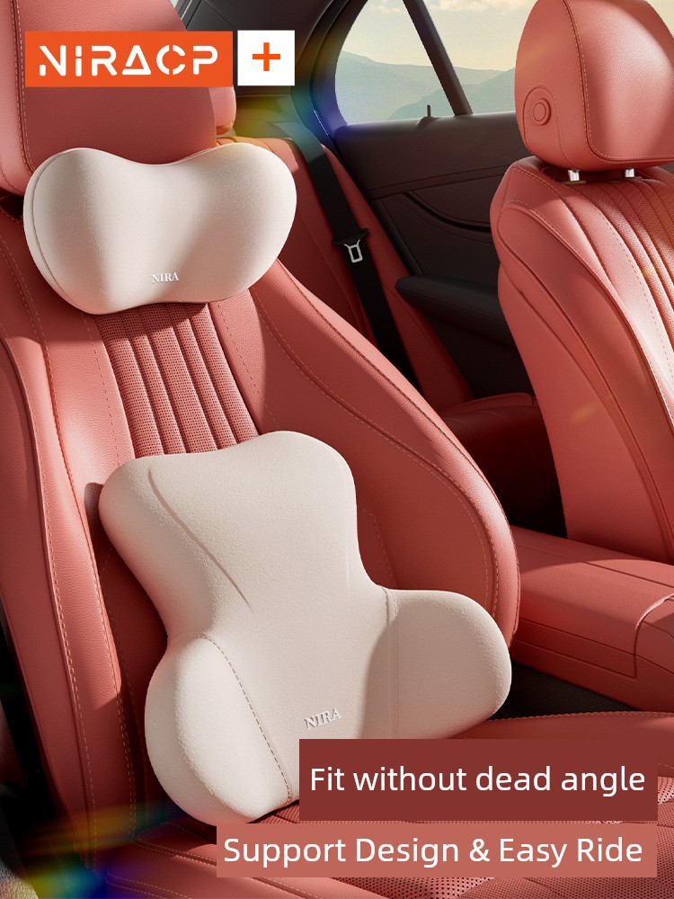 Support Seat Back Cushion Automotive Headrest Neck Pillow