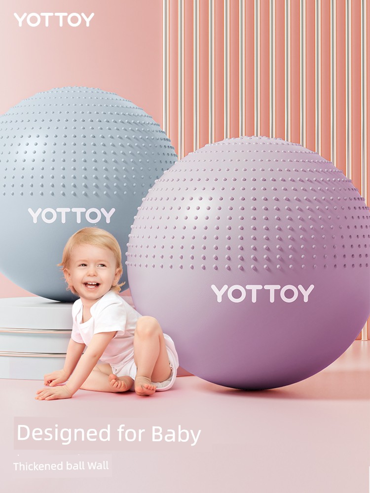 Baby Sensory Training Particles Baby Early Education Yoga Ball