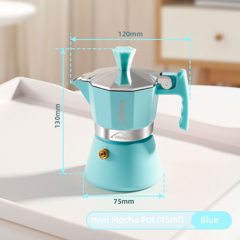 جهاز إسبريسو مونغديو موكا cafetière آلة قهوة مoka مصغرة صغيرة جدًاPot استخراج القهوة