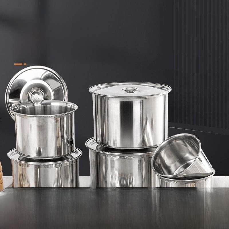 Hotel Seasonings Box Storage Tank Container Stainless Steel with Lid