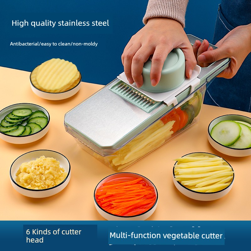 Multifunctional Chopping Artifact Shredded Potatoes Grater For Home Thick Chips Kitchen Vegetable Cutting Machine Shredding Machine Grater