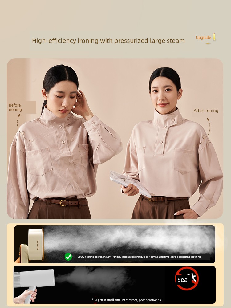 Ox Iron For Home Handheld Small Pressing Machines Ironing Clothes Handy Gadget Large Steam Iron Portable Dormitory Electricity