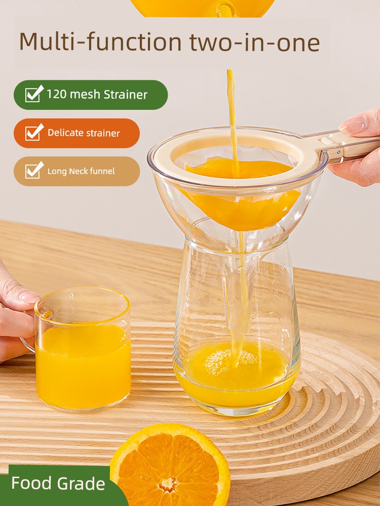 Soy Milk Filter Sieve Ultra-Fine Two-in-One Multifunctional For Home Juice Baby Food Supplement Strainer Dreg Screening Strainer Handy Gadget