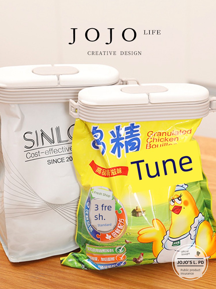 Jojo's L. Pd. Mr. Grocery. Sealing Clip with Outpouring Nozzle Sealing Clip For Home Moisture-Proof Preservation | Fanxi