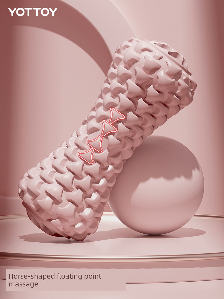 Ring Clip Leg Massager Roller Skinny Leg Muscle Relaxation Leg Meridian Dredging Foam Roller Roller Handy Gadget