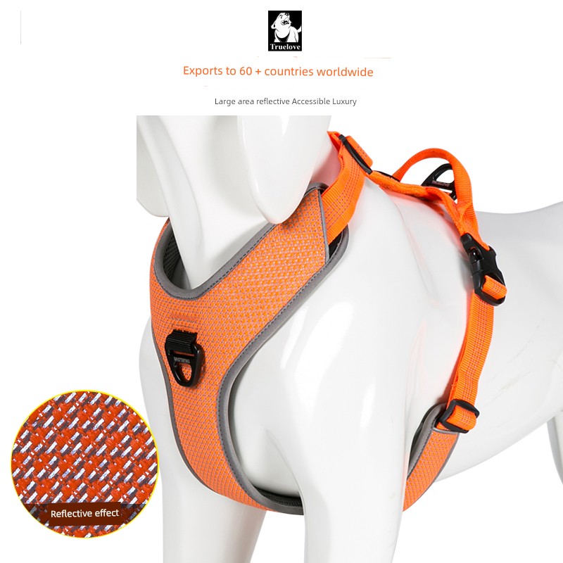 Truelove Dog Hand Holding Rope Small Medium Dog Leash Large Dog Pet Harness Golden Retriever Supplies Vest Style