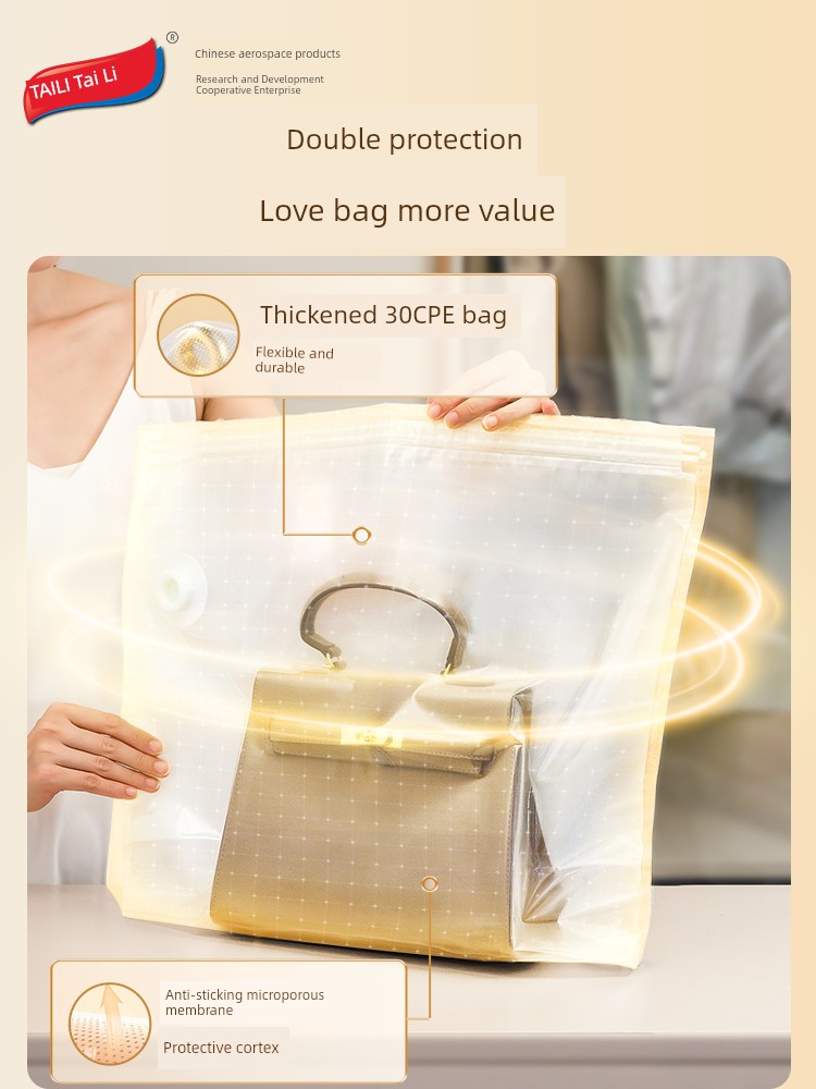 Taili Transparent Wallet Protection Mildew-Proof Vacuum Buggy Bag