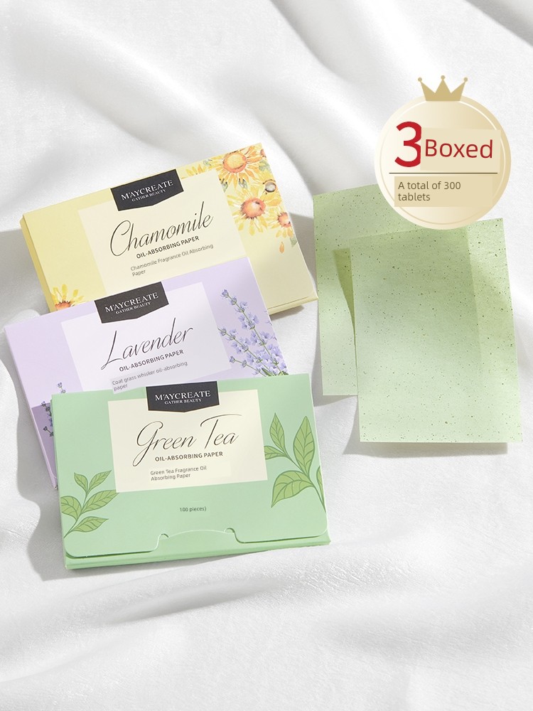 300 Sheets M'AYCREATE Spring/Summer Oil-Absorbing Sheets Facial