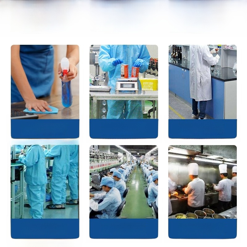 100 Disposable Plastic Thickened Transparent Sleeves