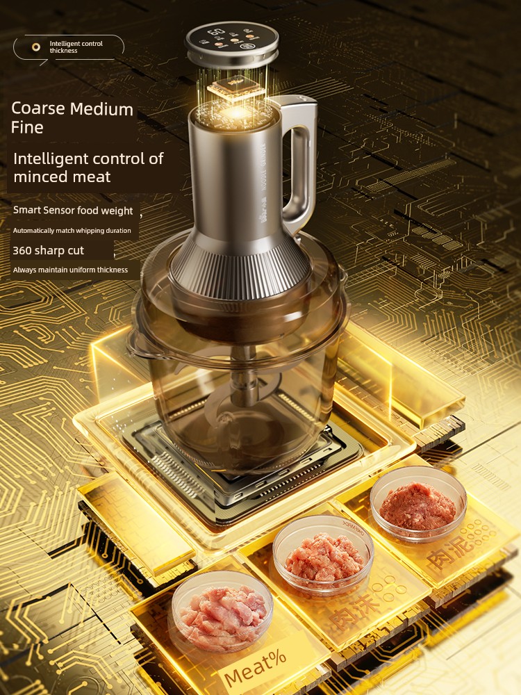 Bear Meat Grinder Flour-Mixing Machine Mixing Integrated For Home Automatic Multi-Function Electric Cooking New Arrival Official Authentic Products