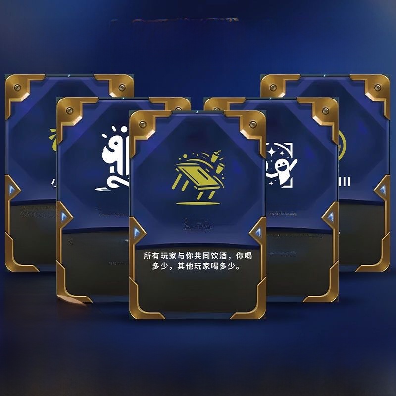 Drinking Cup Card Genting Golden Turner Shovel Wine Table Game Card Solomon Hykes Poker PVC Waterproof Gold Cup Battle