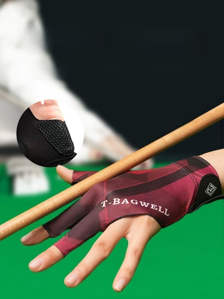 Billiard Gloves Three Finger Professional about Handheld Transceiver Snooker Equipment Special Table Tennis Left Finger Professional Half Finger