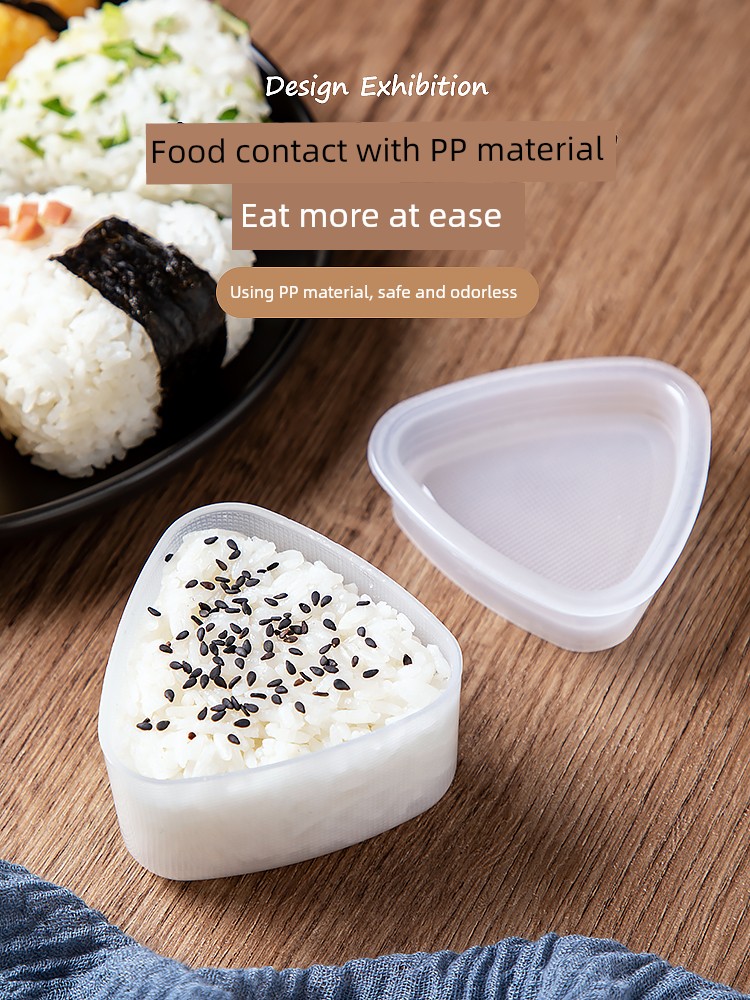 DIY Japanese Triangle Rice Ball Mold Baby Sushi