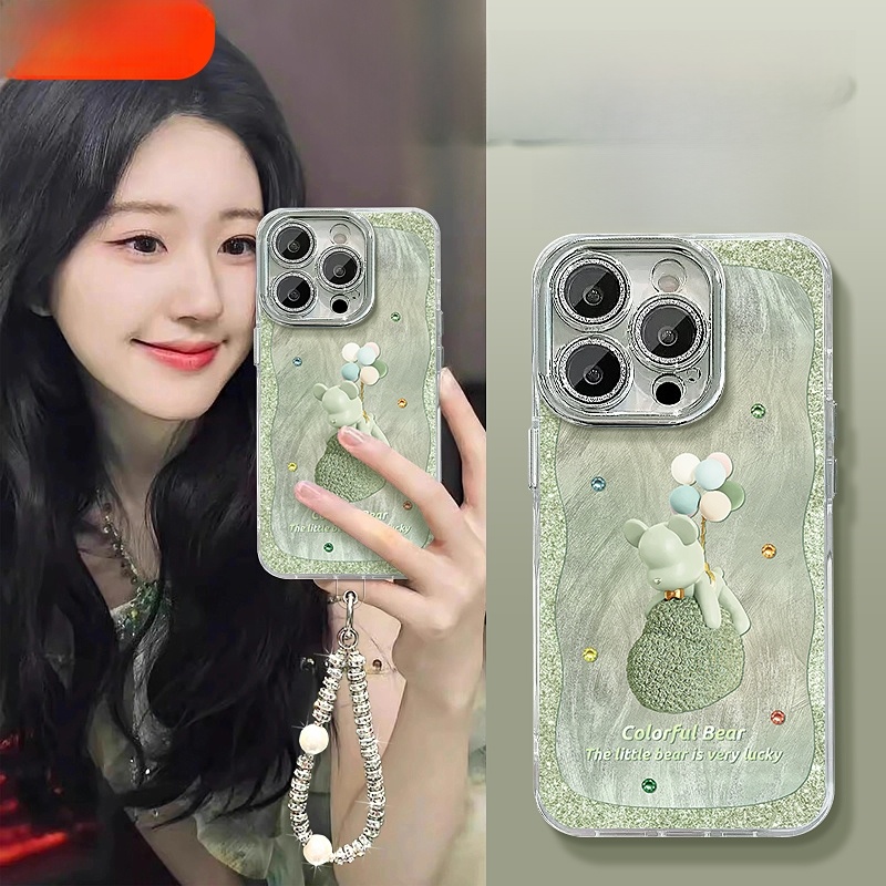 Iphone14 Lens Silicone Protective Cover Creative Apple