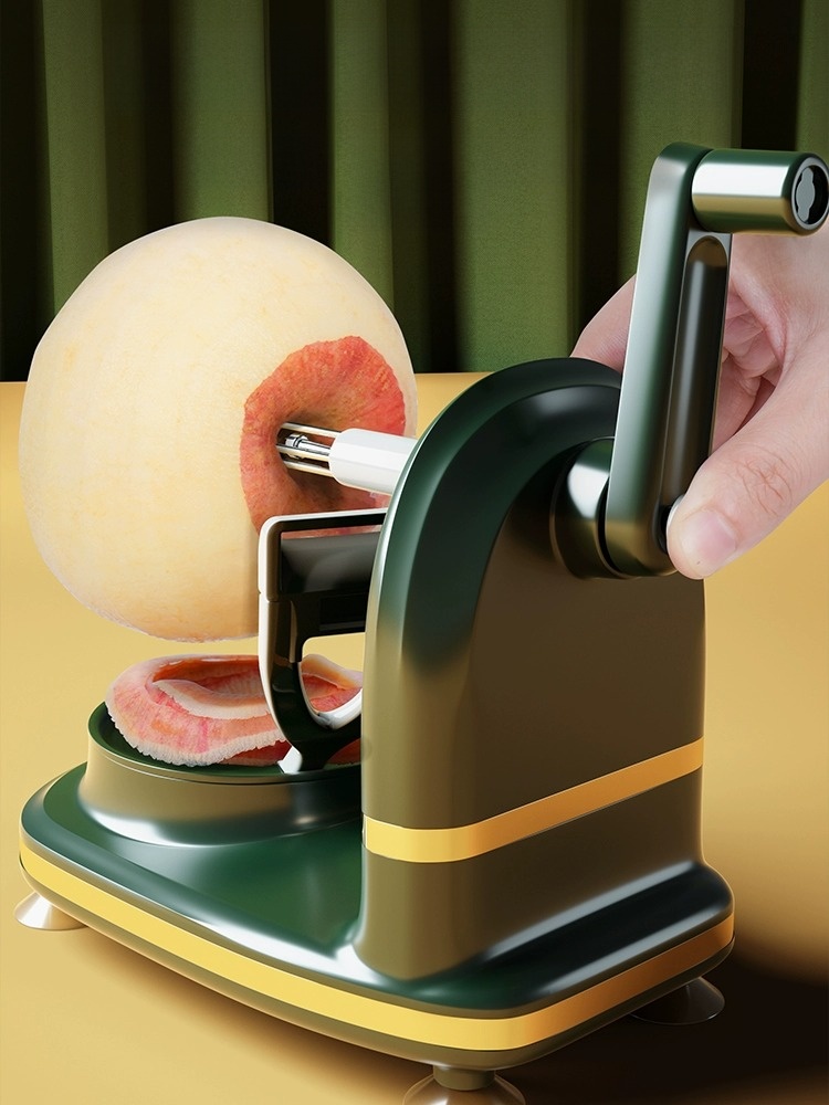 Hand-Operated Household Fruit Peeler