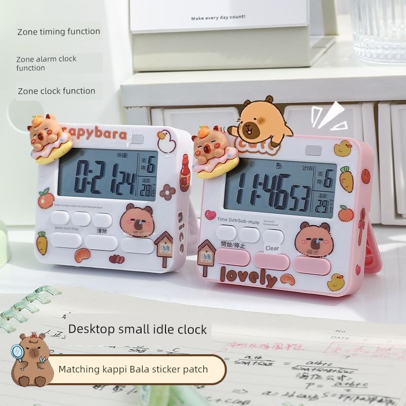 Mute Timer Student Learning Kids Dedicated Time Management Timer Alarm Clock Kitchen Countdown Reminder