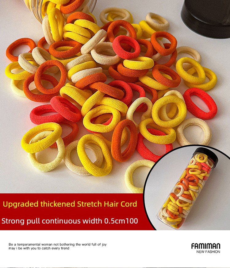 Durable Seamless Hair Bands for Kids