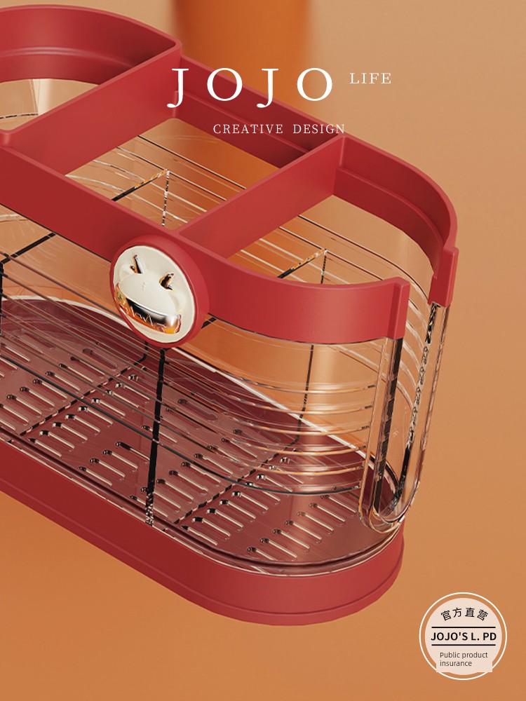 Jojo's L. Pd. Mr. Grocery. Domilong Chopsticks Box Kitchen Knife and Fork Storage Rack | Cao Wu