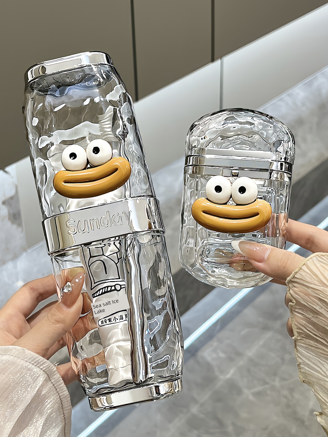 Travel Wash Cup Transparent Kids Couple Toothbrush Toothpaste Gargle Cup Convenient Travel Cup Tooth Mug Tooth Mug