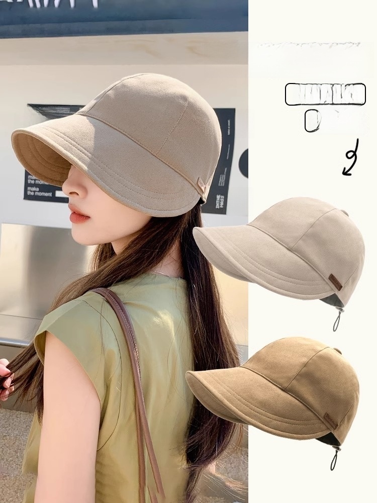Same Style Women's Spring and Summer Duck Tongue Makes Face Look Smaller Sun Protection Hat