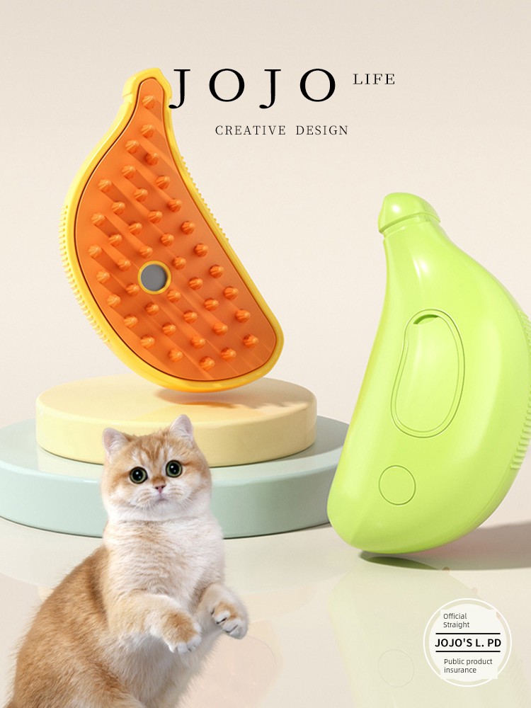 Jojo's L. Pd. Mr. Grocery. Pet Cleaning Massage Brush Float Hair Cleaning Spray Comb | Car Model