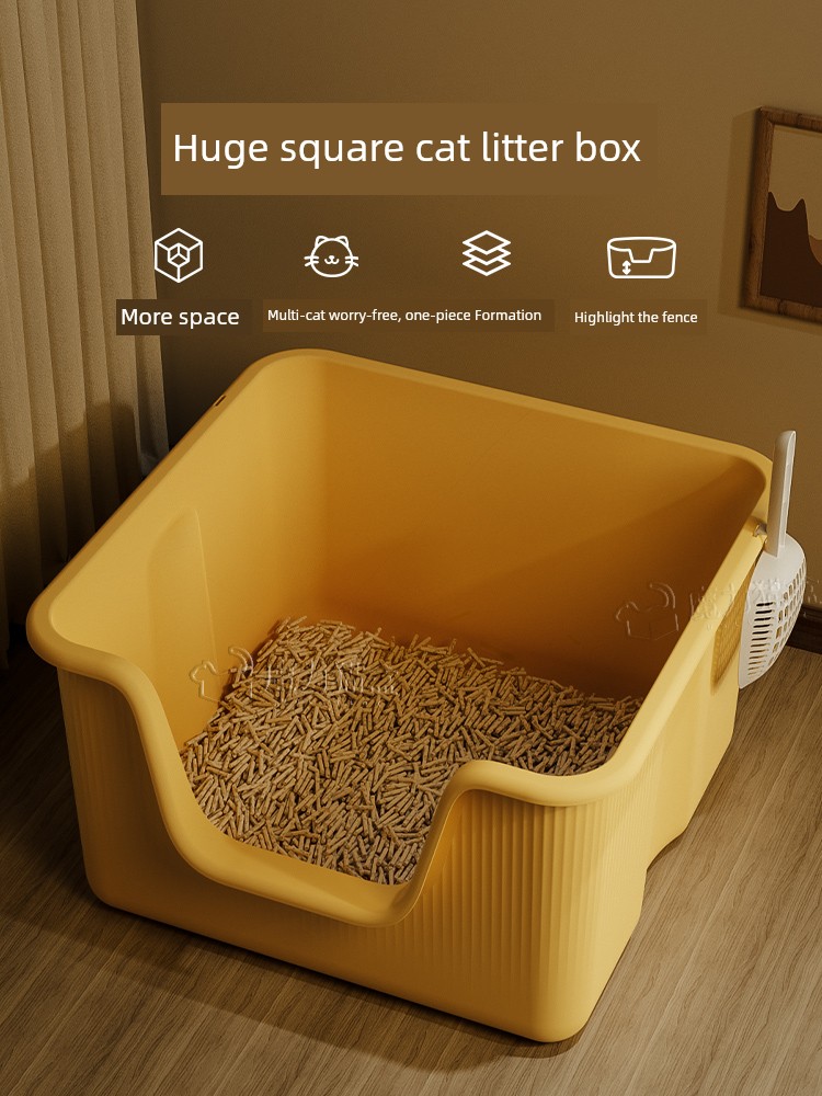 Semi-Enclosed Extra Large Maine Giant Litter Box