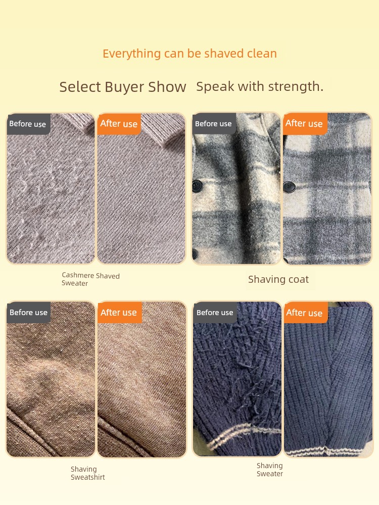 Ox Woolen Sweater Lady Shaver Pilling Scraping Trimmer Fabulous Fuzz Remover Does Not Hurt Sweater Clean up the Ball