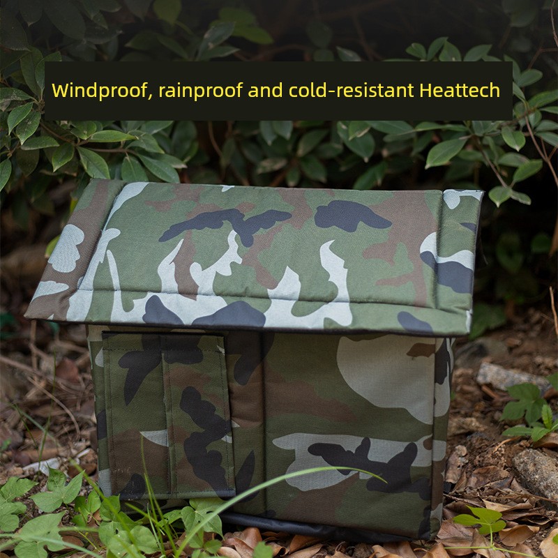 Wandering Outdoor Cat Nest Winter Heattech Closed Sense of Security Outdoor Rain-Proof Super Winter Cat House Cat Nest