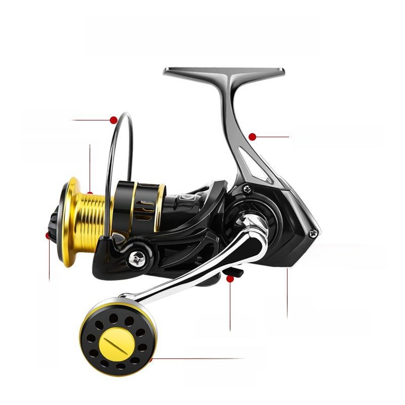Metal Rocker Arm Special Road Slide Rock Role Fishing Line Spinning Reel
