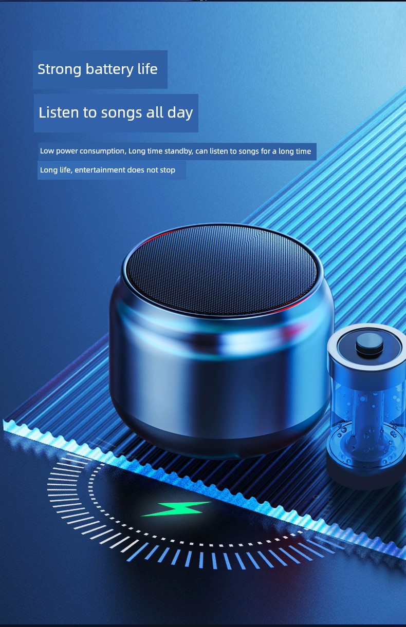 Compact Car Bluetooth Speaker - Wireless & Portable