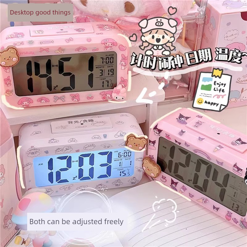 Digital Smart Clow Desktop for Little Girls