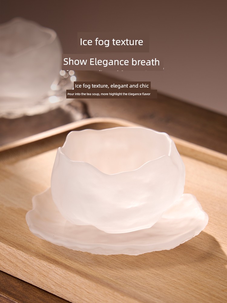Jie'an Xi Tea Cup Glass High-End Exquisite Lady Household Master Cup Kung Fu Tea Set Tea Tasting Cup Tea Drinking Small Cup