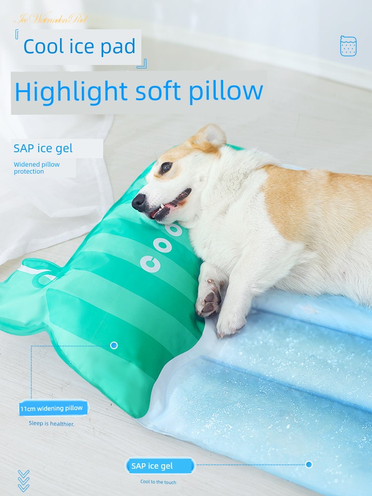 [Big Sale] Pet Ice Mat Dog Mat All Year Round Neutral Mattress Dog Mat Cat Cool Pad Cathouse Doghouse Summer
