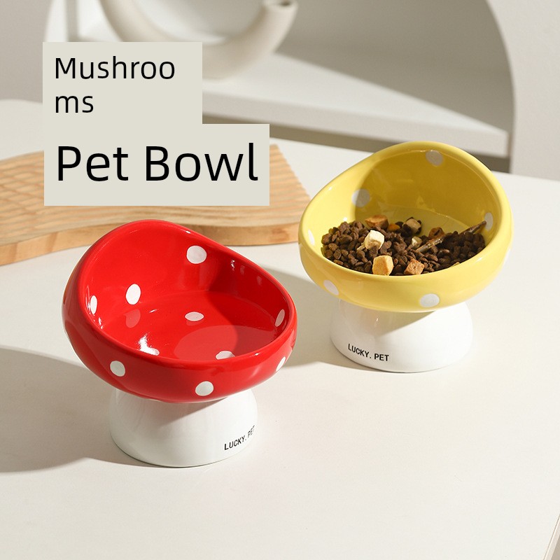 Protection Cervical Spine Food Basin Pet Supplies Wholesale Cat Bowl