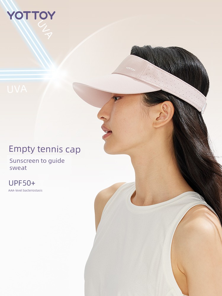 Air Top Sun Protection Hat Children's Tennis Badminton Outdoor Summer UV Protection Cycling Face-Covering and Sun-Shading Non Slip