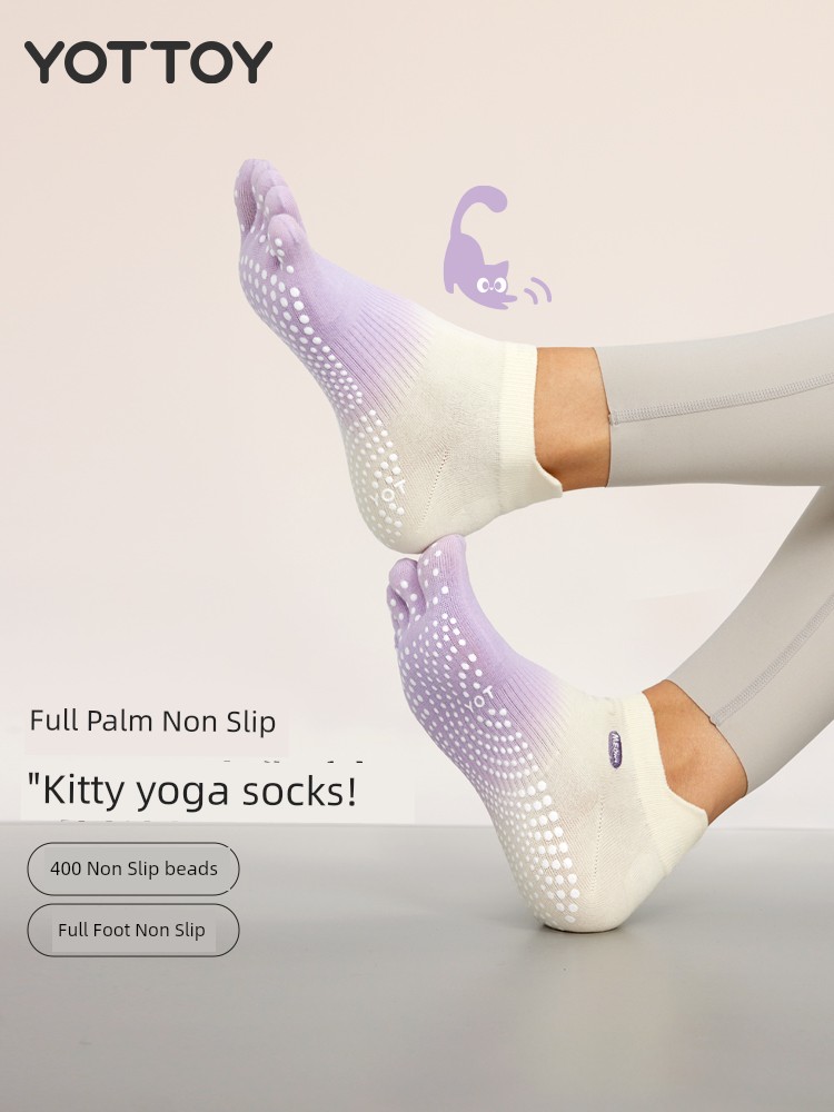 Indoor Short Skipping Rope Fall and Winter Yoga Socks
