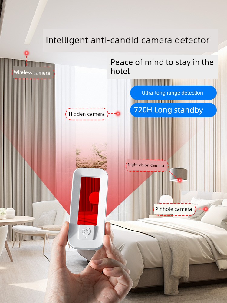 Nengshi Hotel Camera Anti-Peeping Anti-Peeping Handy Gadget Multi-Function Infrared Detector Intelligent Monitoring Detector
