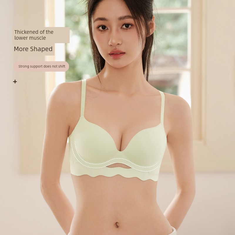 Бюстгальтер Push-up для небольшой груди, большой бесшовный, сексуальный, без косточек, аксессуар для поддержки груди, приподнимающий, дышащий