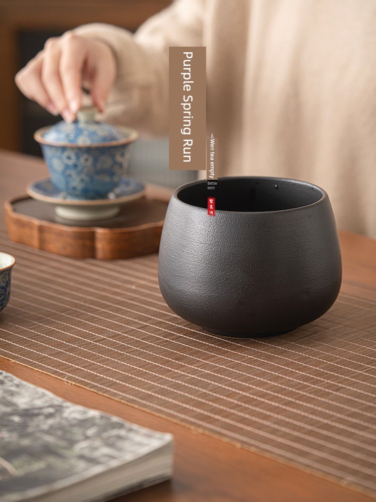 Jojo's L. Pd. Ziquan Jian. For Home Ceramic Exhausted Tea Jar Tea Basin Jianshui Tea Water Tank Wastewater | Foot Mo