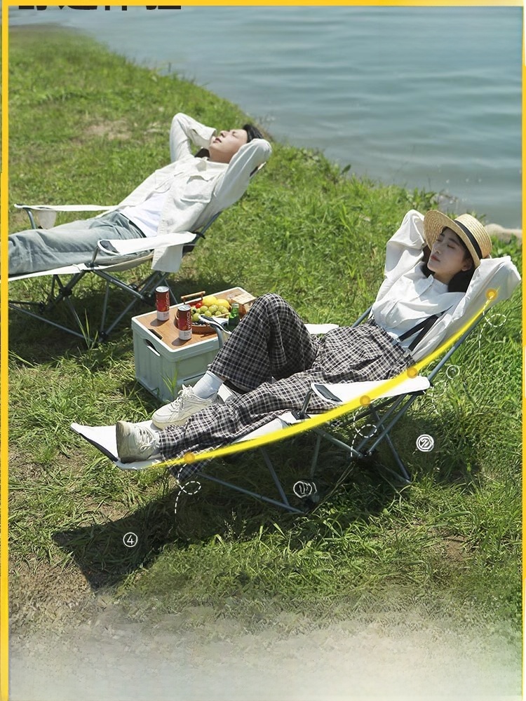 Foldable Lunch Break Beach Director Chair Small Stool Outdoor