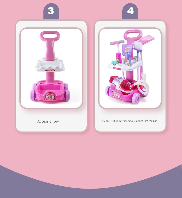Kids Toy Vacuum Cleaner - Fun Cleaning Playtime