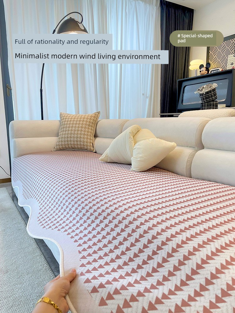 Summer Cool Special-Shaped Sofa Cushion 2025 New Arrival Accessible Luxury Fancy Summer Sofa Seat Cushion for Summer Cover Towel