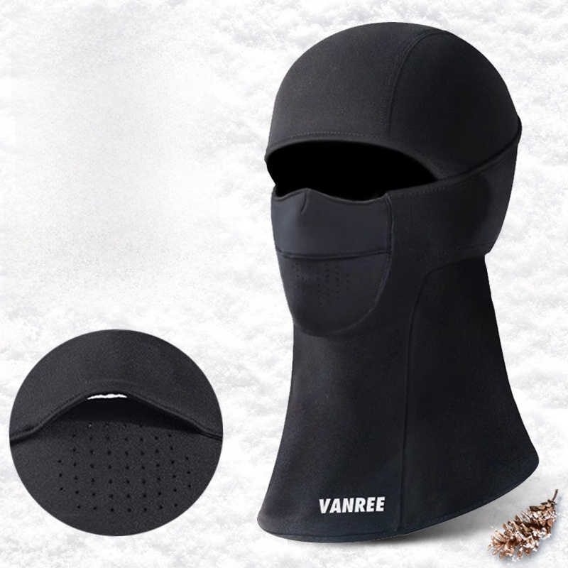 Ski Mask Winter Face Care Men's Cycling Women's Fall and Winter Windproof Face Mask Children's Protective Gear Cold-Proof Heattech Helmet Headgear