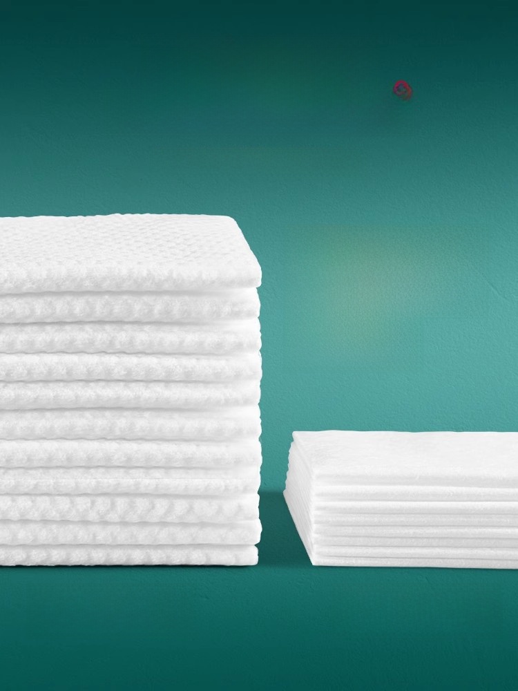 10 Rolls Pure Cotton Thickening Face Washing Paper Extraction Type Face Cloth