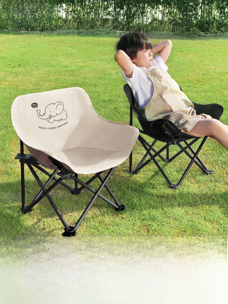 Kids Moon Chair Camping Outdoor Folding Chair Portable Camp Chair Baby Chair Folding Stool Fishing Chair Bench