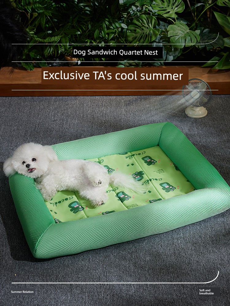 Cat Nest Small and Medium-Sized Dogs Summer Cool Tear-Resistant Kennel