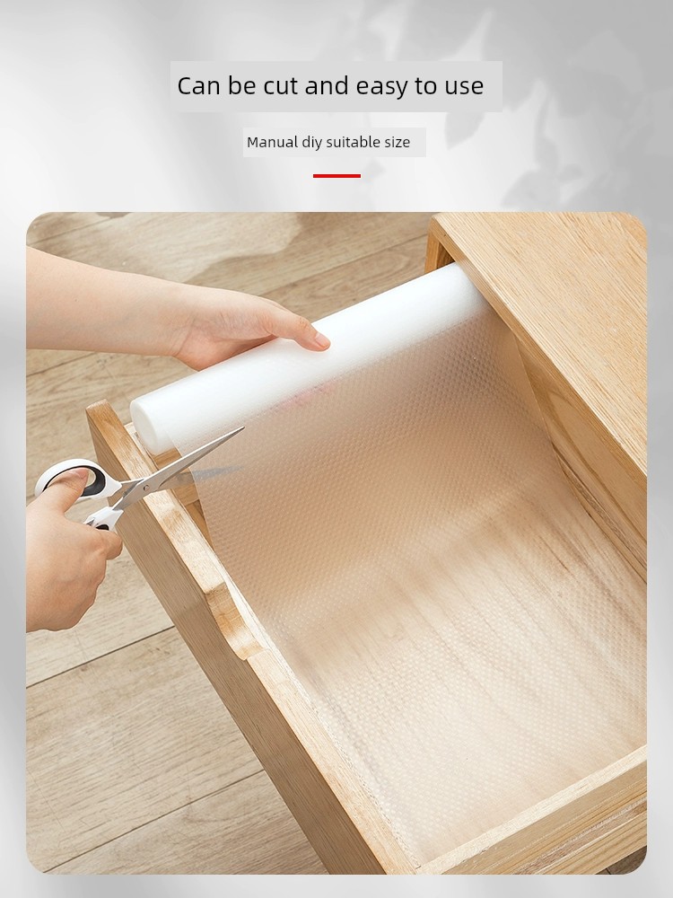 Jujiajia Moisture Proof Pad Drawer Liner Cabinet Waterproof Anti-Mildew Mat Wardrobe Shoe Cabinet Anti-Dirty Kitchen Greaseproof Stickers