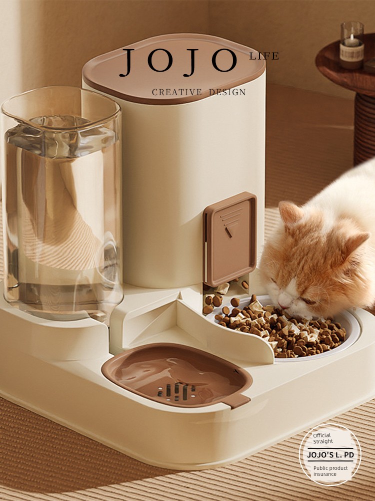 Jojo's L. Pd. Mr. Grocery. Automatic Feeding and Water Feeding All-in-One Pet Large Capacity | Soldier Crossbow