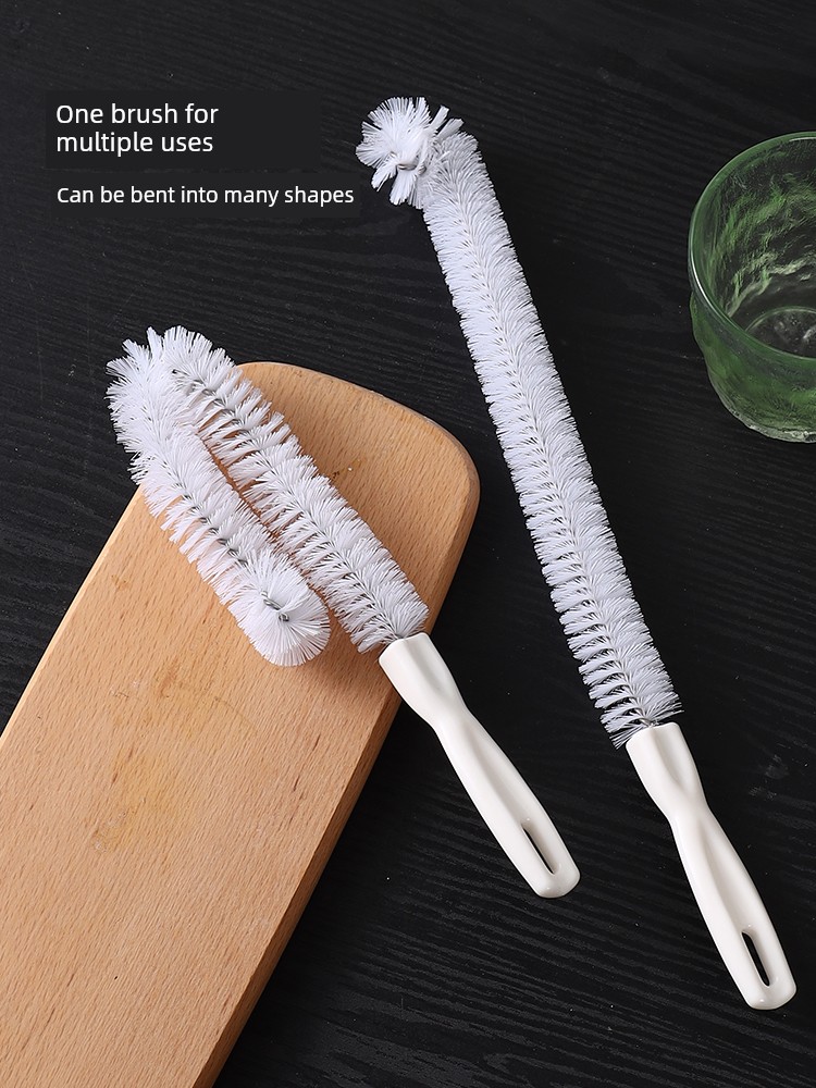 Long Handle Cup Brush Cup Cleaning Appliance No Dead Angle Ton Barrels Water Kettle Brush Fine Mouth Bottle Brush Feeding Bottle Long Handle Brush